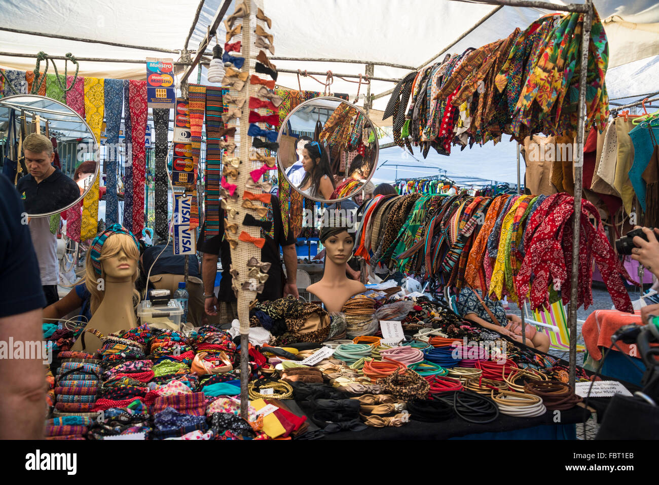 Ipanema Hippie Market, Rio de Janeiro, Brazil Stock Photo - Alamy