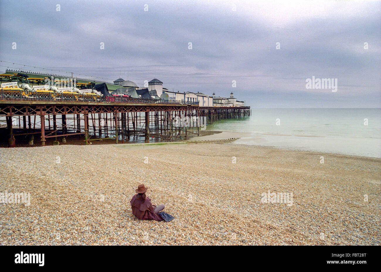 The reopening of Hastings Pier after extensive refurbishment Stock