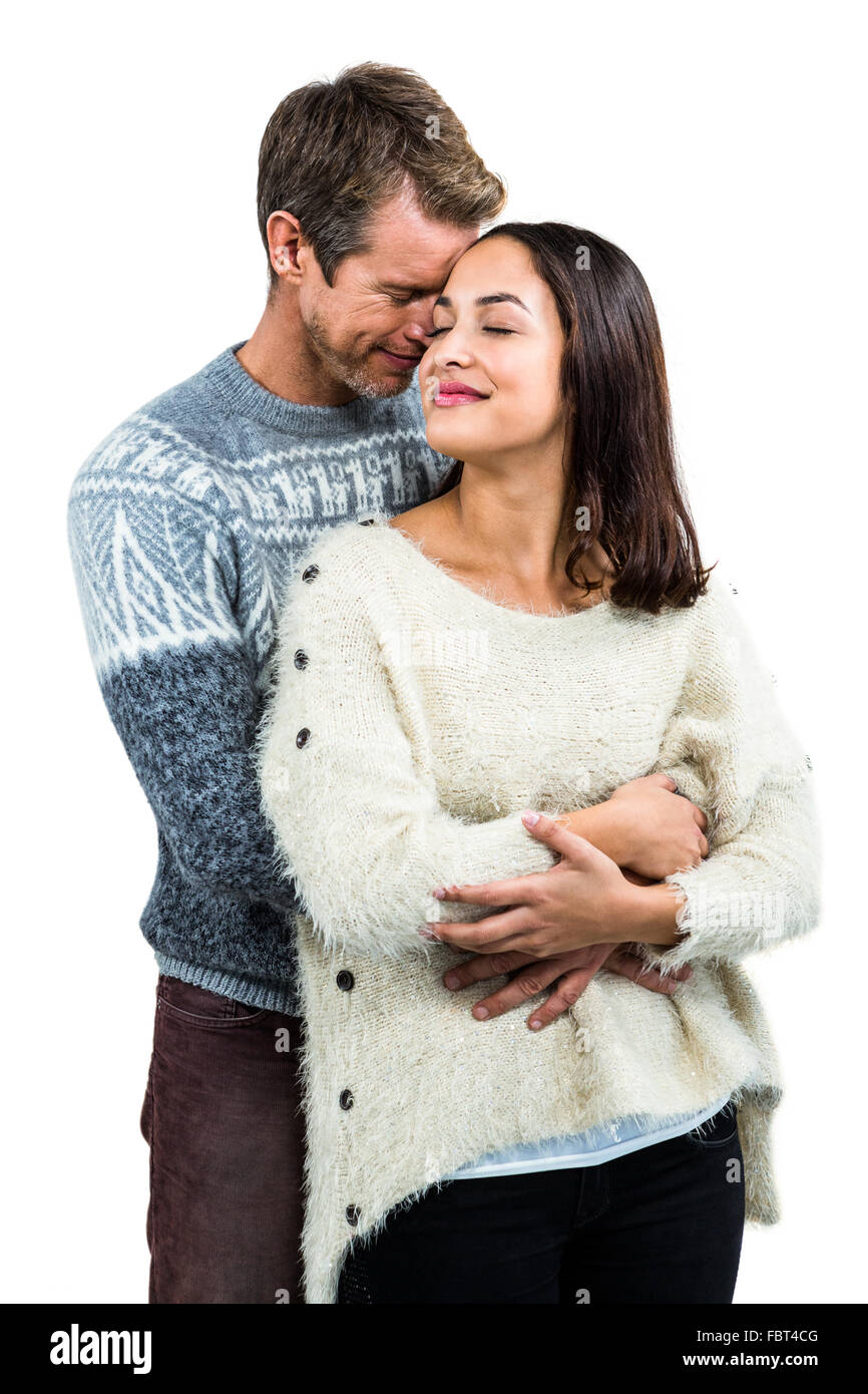 Affectionate young couple warm hi-res stock photography and images - Alamy