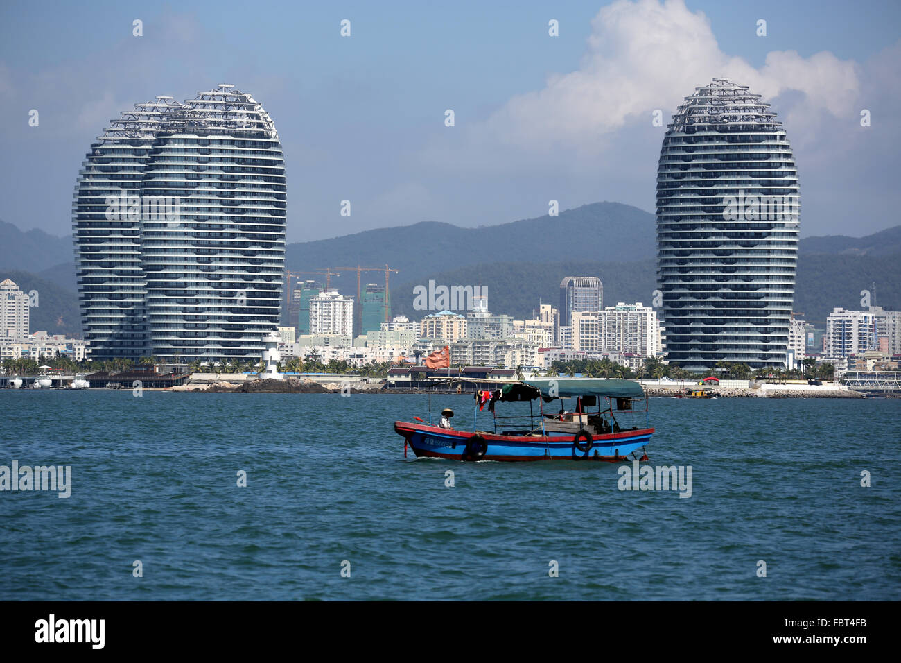 Port Sansha City Hainan Province China Stock Photo - Alamy