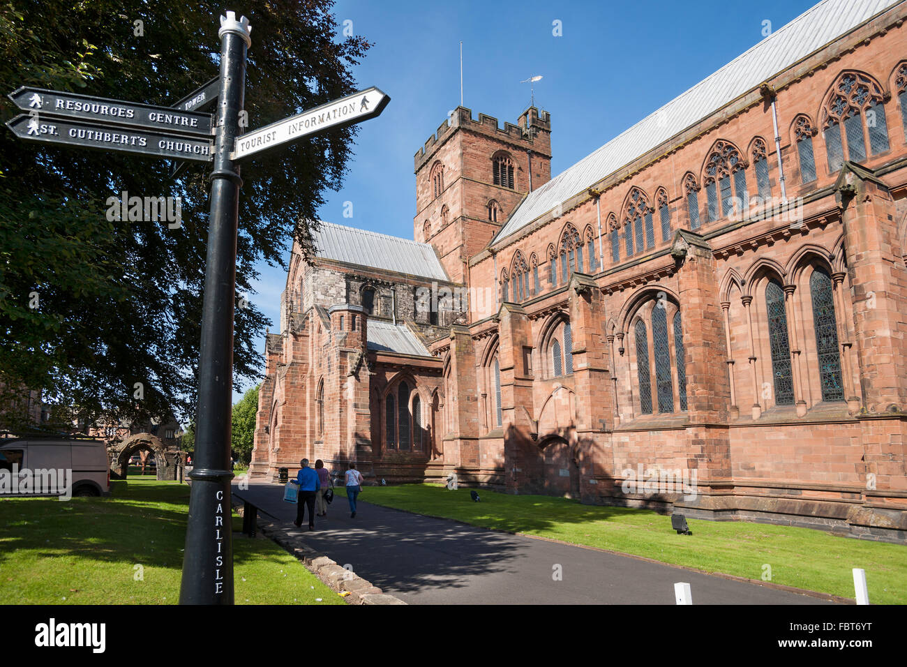 Carlisle Cathedral, Cumbria, North England, UK Stock Photo