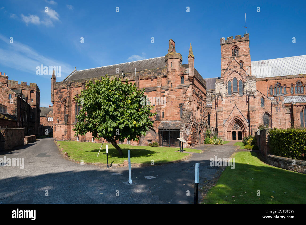 Carlisle Cathedral, Cumbria, North England, UK Stock Photo