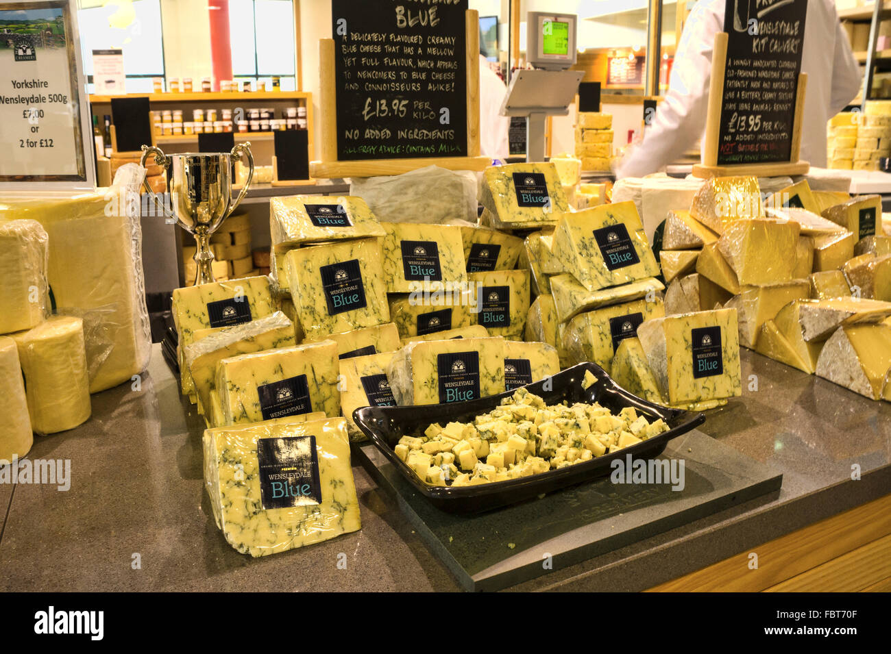 Wensleydale Cheese, Hawes visitor Centre, Yorkshire Dales, North