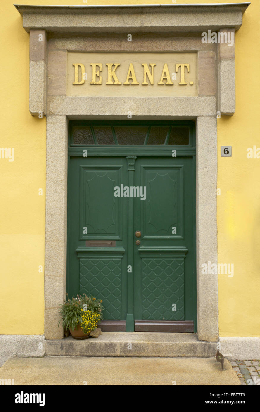 Door facade Stock Photo
