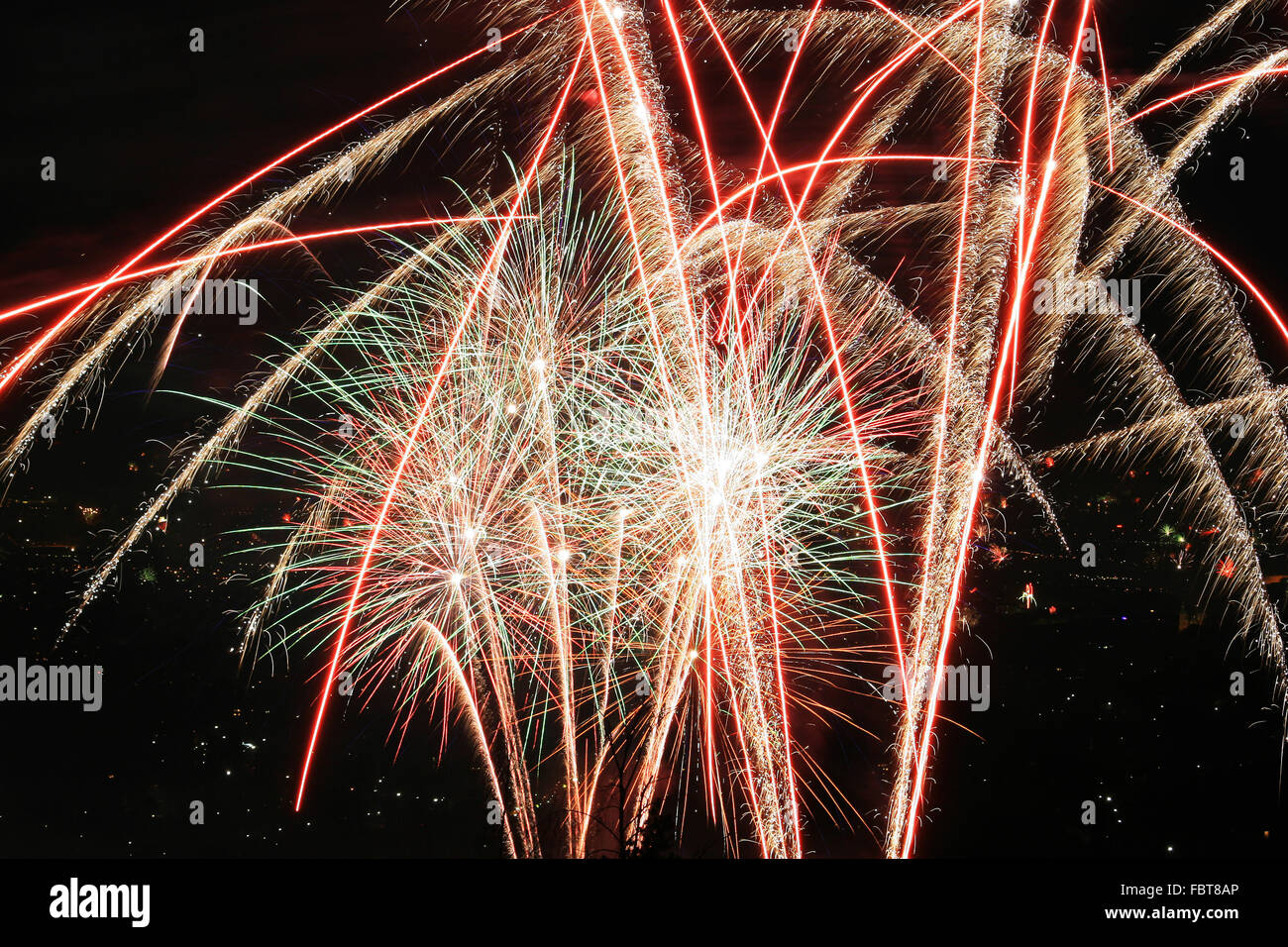 Fireworks Stock Photo