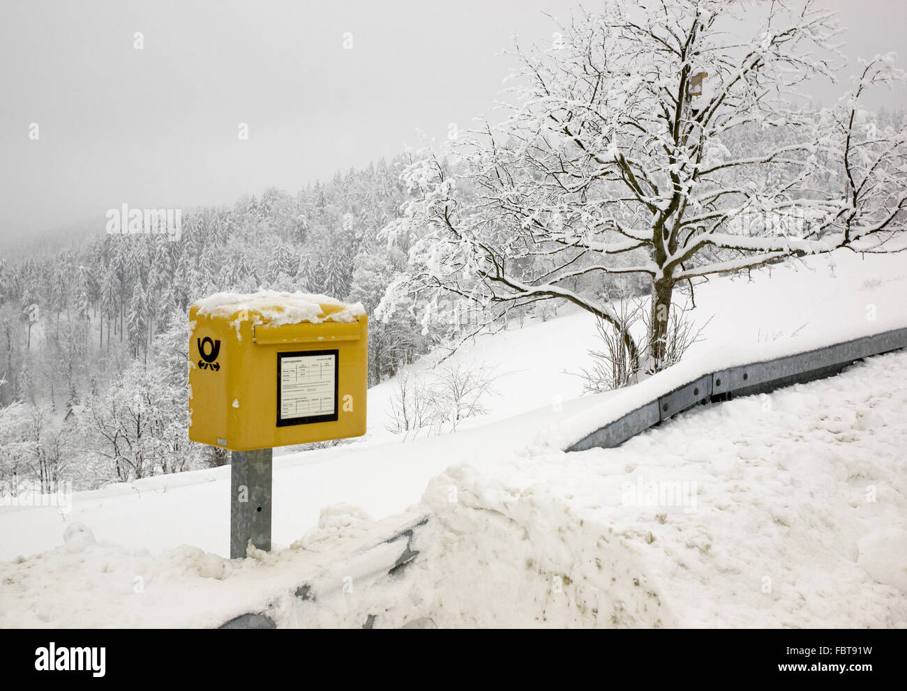 letter-box Stock Photo