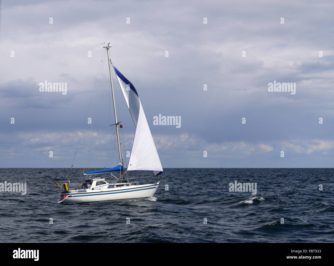 Sailing Boat Stock Photo