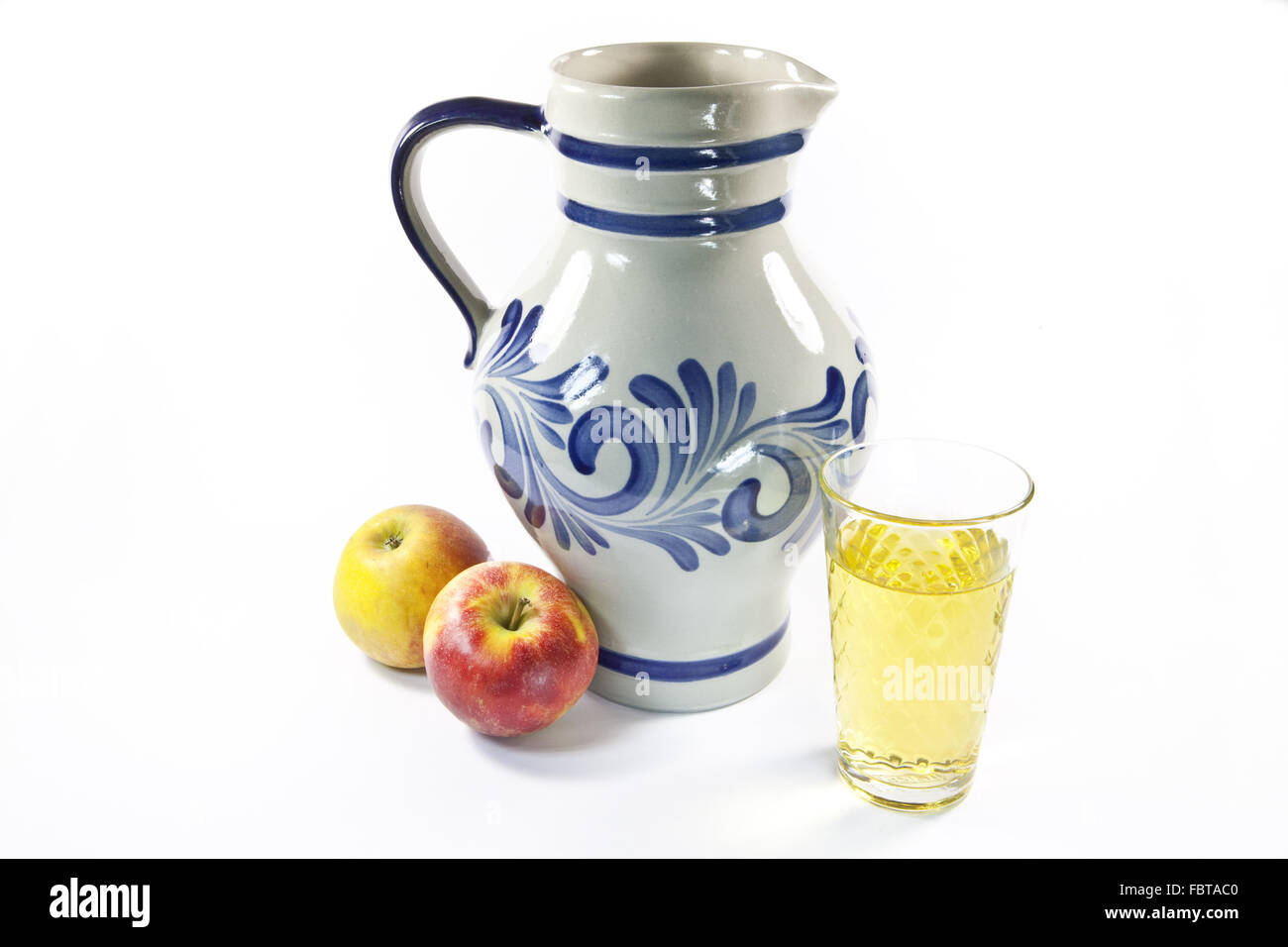 Hessian apple wine specialty Stock Photo