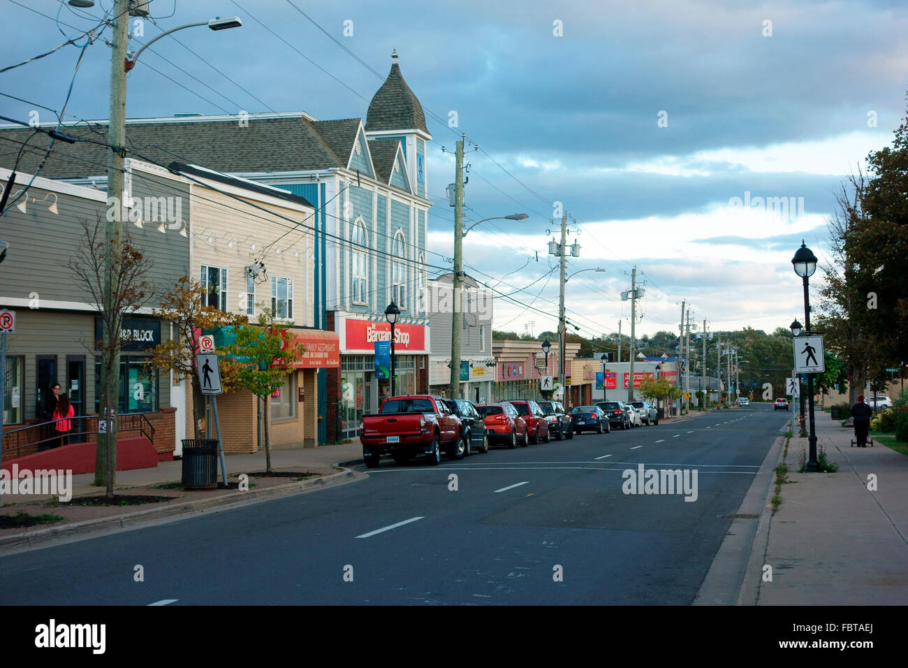 The harbour harbor at Glace Bay, Nova Scotia, Canada showing some