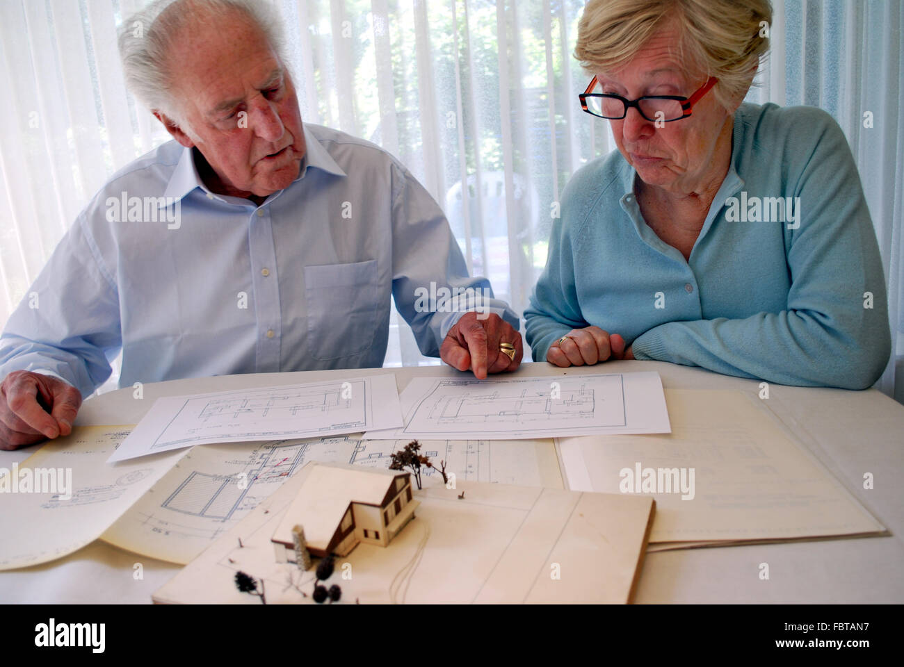 senior couple Stock Photo