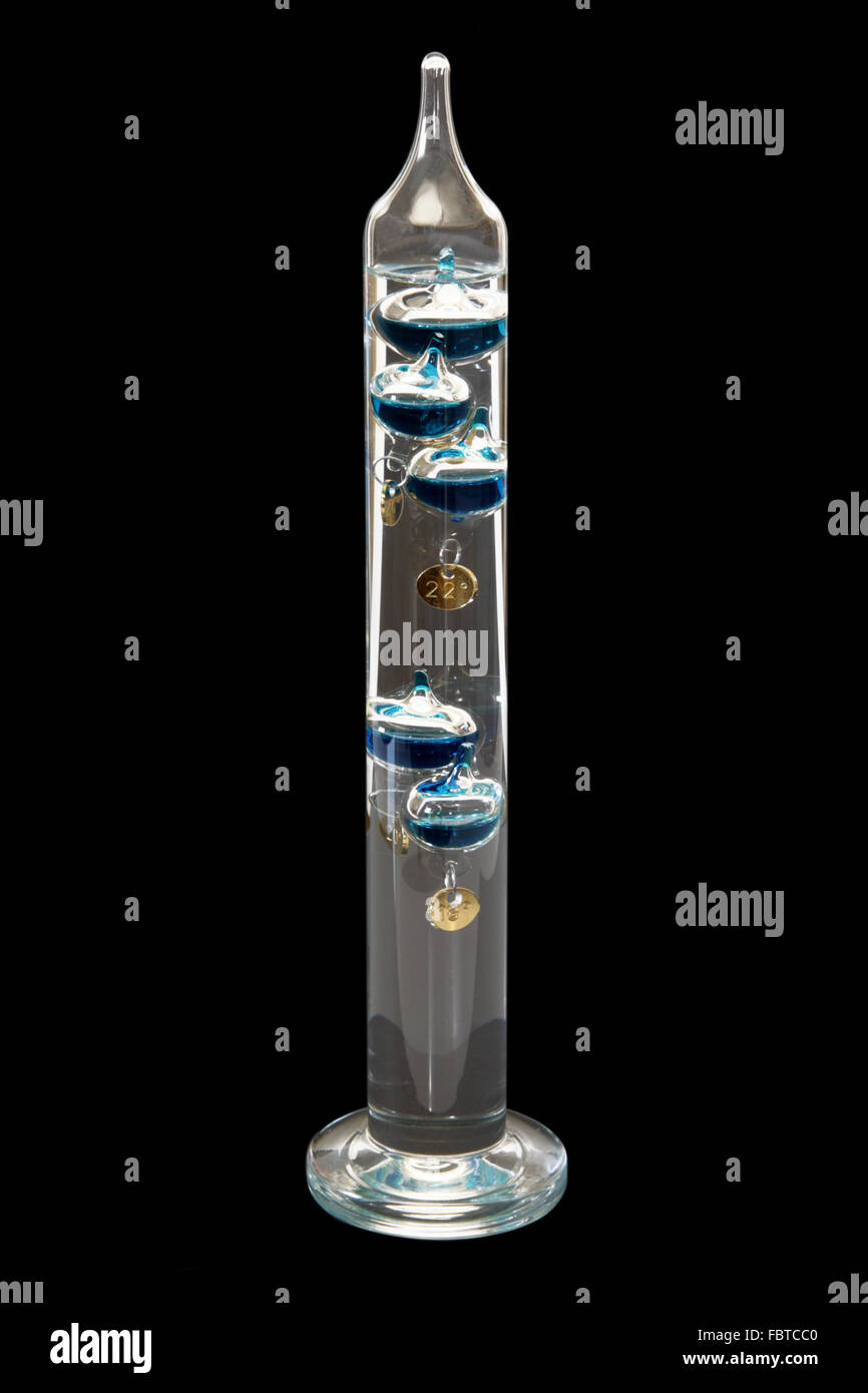 Galileo thermometer glass hi-res stock photography and images - Alamy