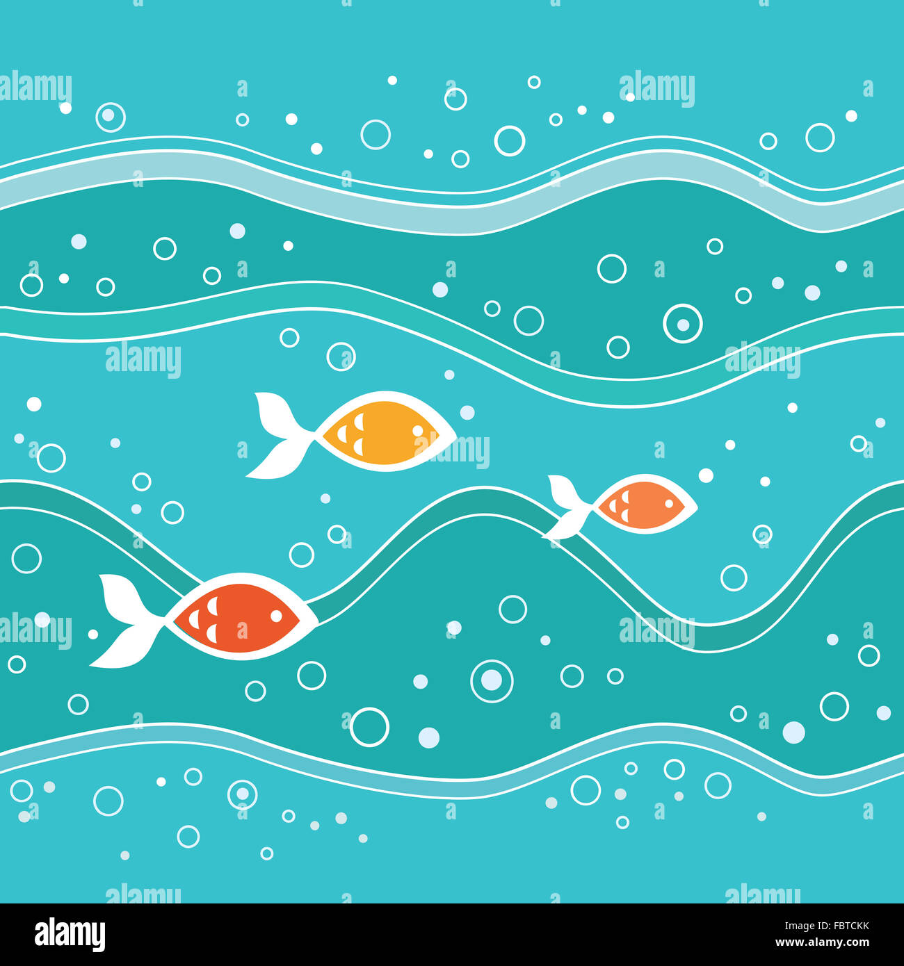 seamless background with fish Stock Photo - Alamy