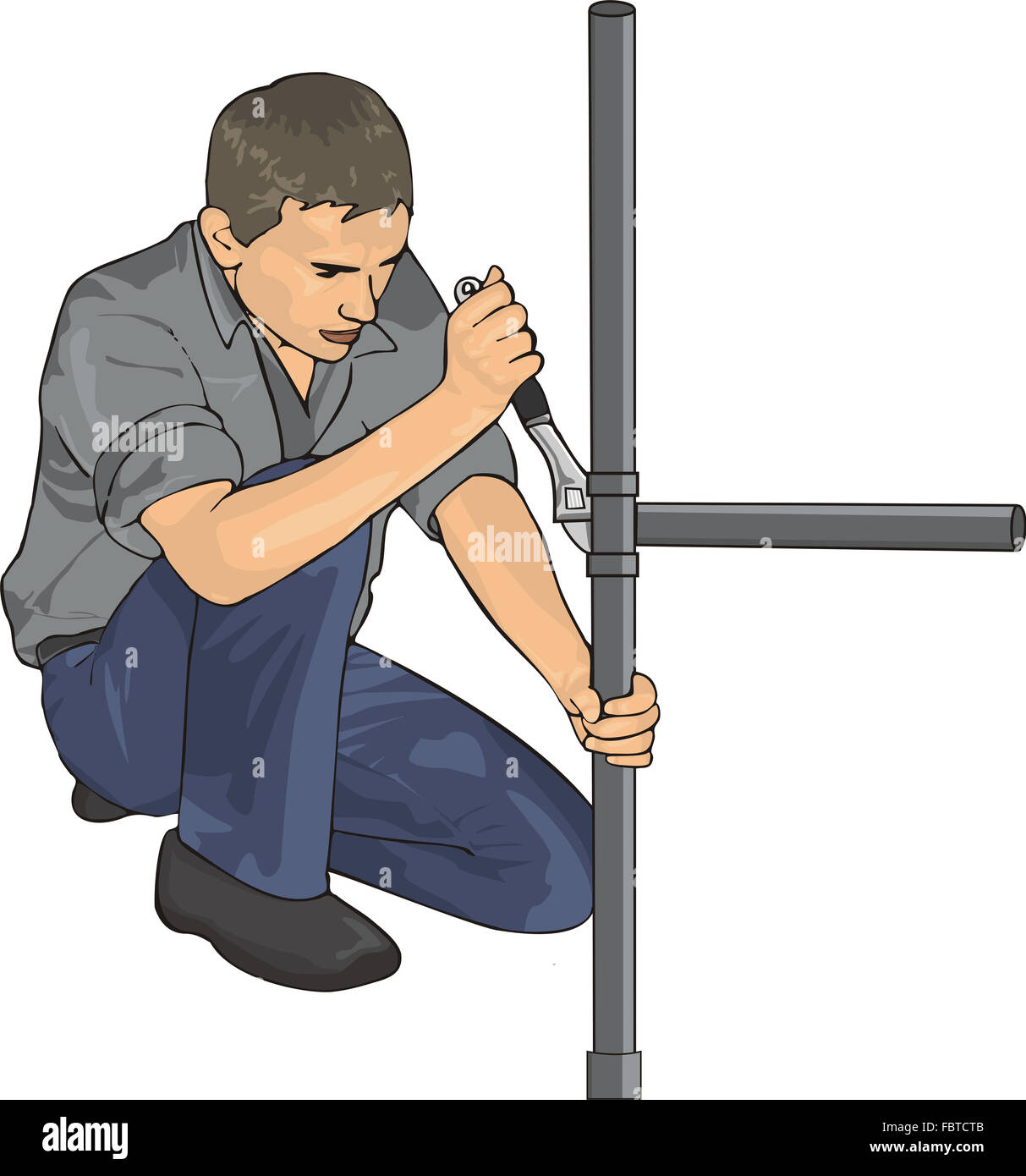 Plumber Stock Photo