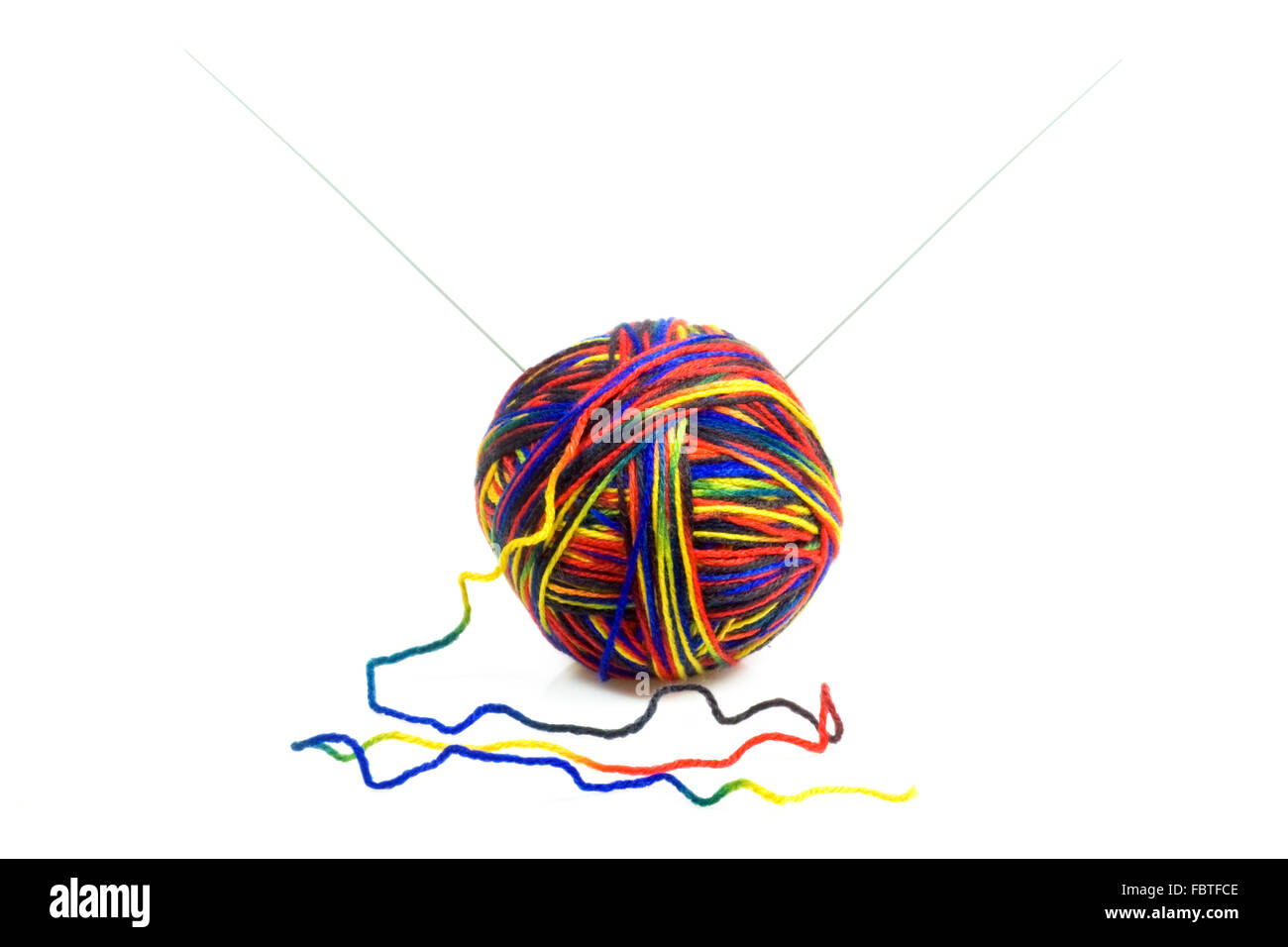 Ball of Wool Stock Photo