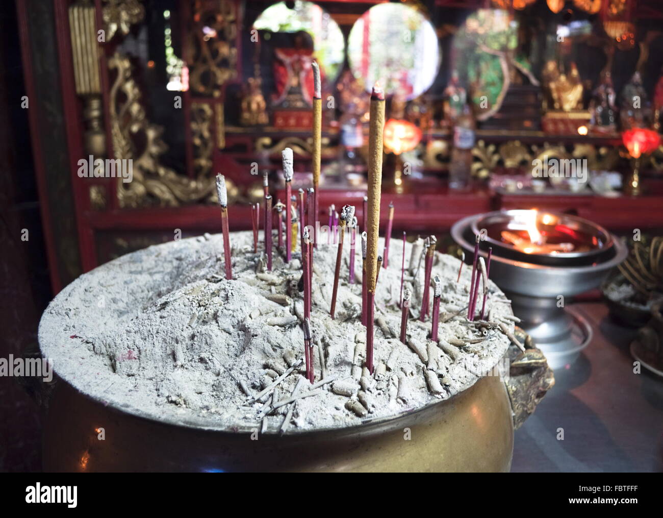 Buddhist prayer sticks hires stock photography and images Alamy
