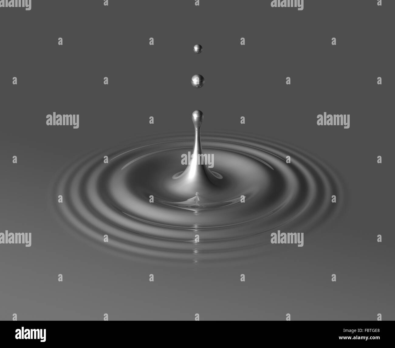 Liquid mercury Black and White Stock Photos & Images - Alamy