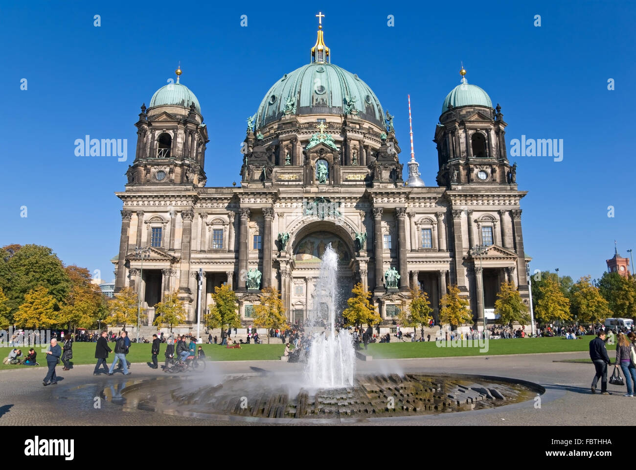berliner dom Stock Photo