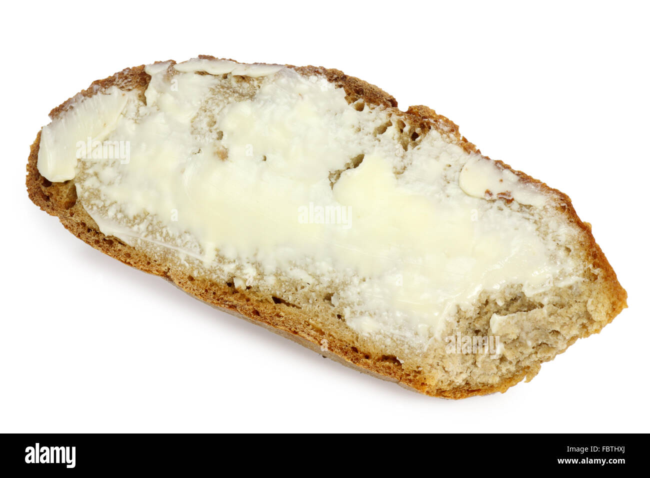 Bread and butter Stock Photo