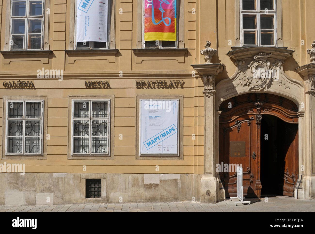 City Gallery of Bratislava (galeria mesta bratislavy) in Mirbach Palace