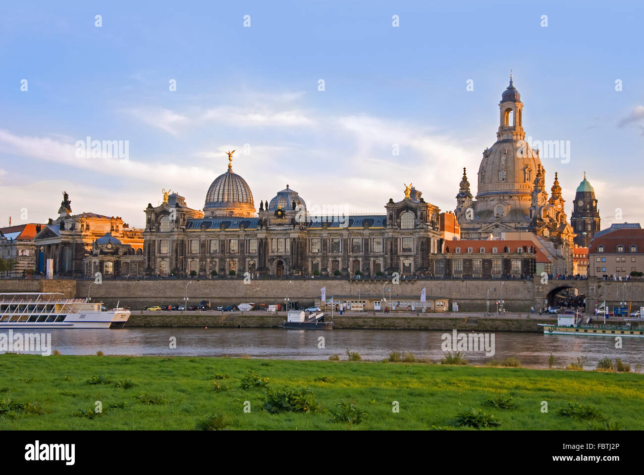 dresden frauenkirche Stock Photo