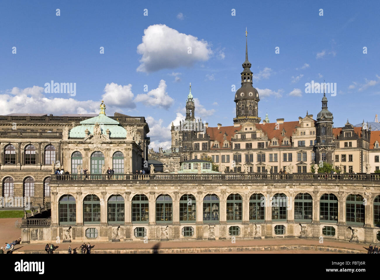 Dresden zwinger Stock Photo