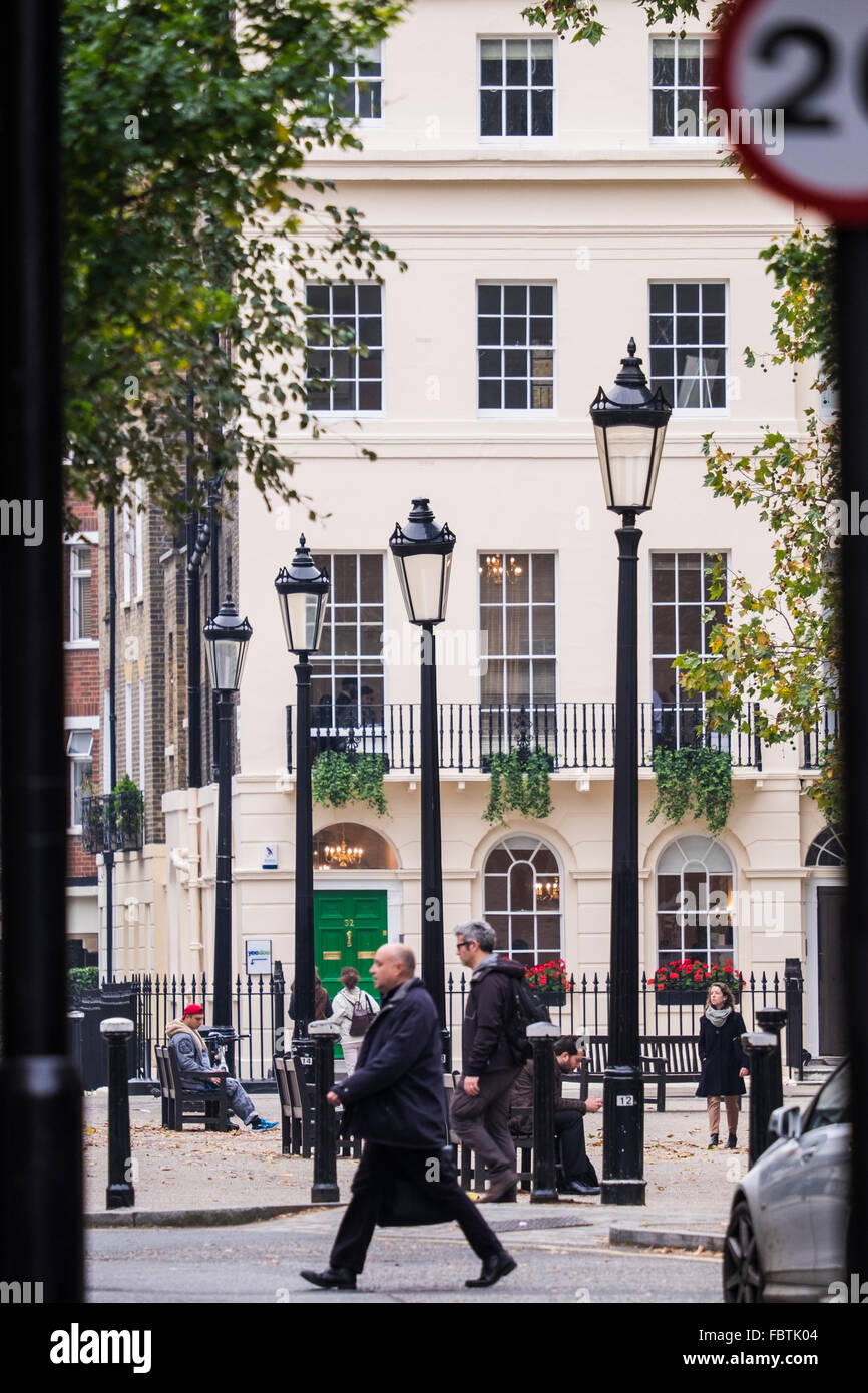 Fitzroy Square, London, England, U.K Stock Photo Alamy