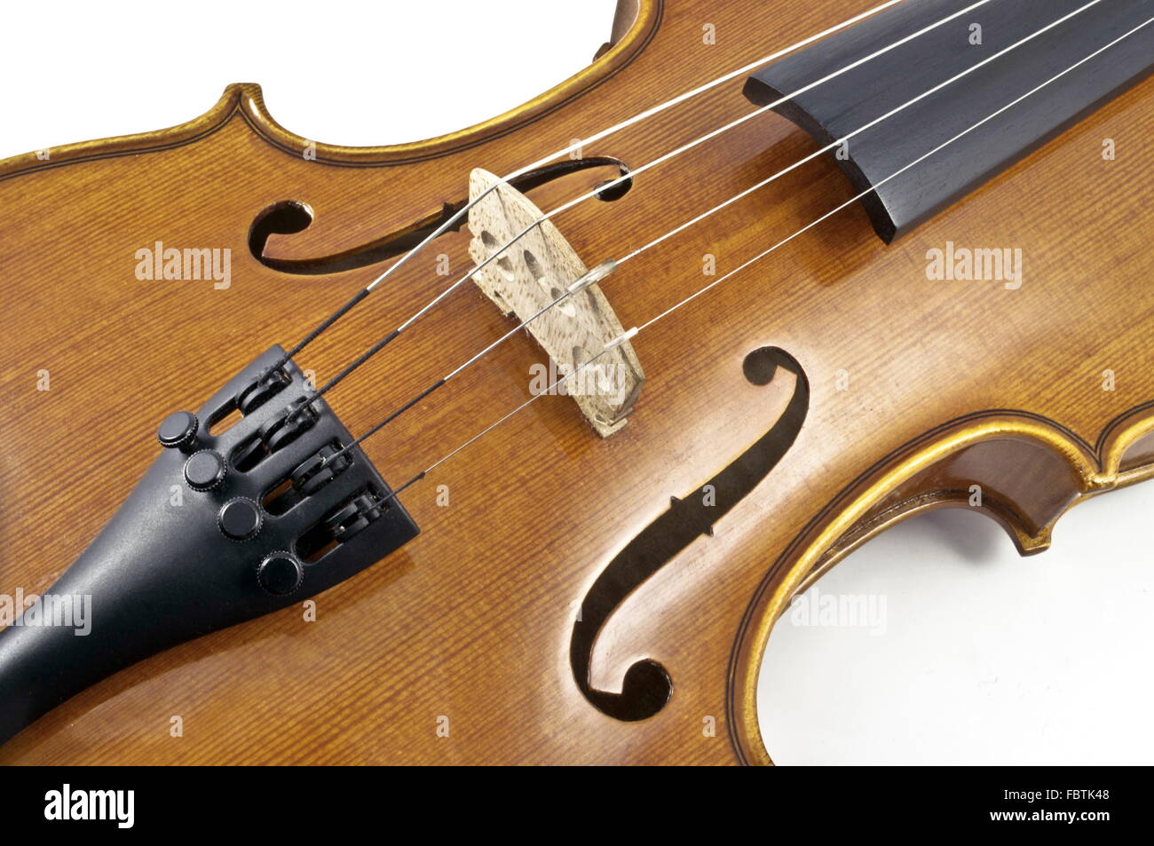 Italian Violin Chord details Stock Photo Alamy