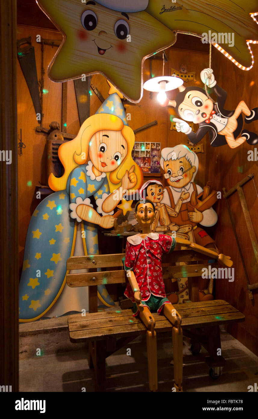 ROME, ITALY - DECEMBER 30 2014: Bartolucci window shop in Rome