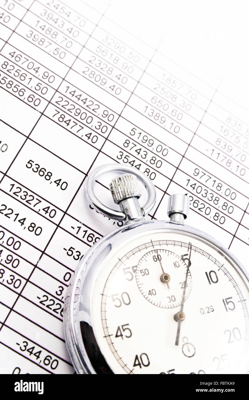 Deadline Stock Photo