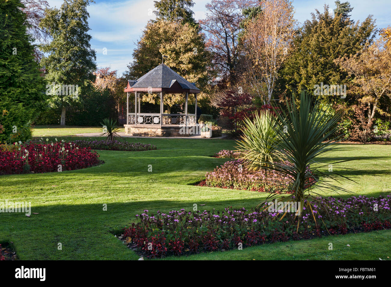 Bellfield park inverness autumn colours hires stock photography and
