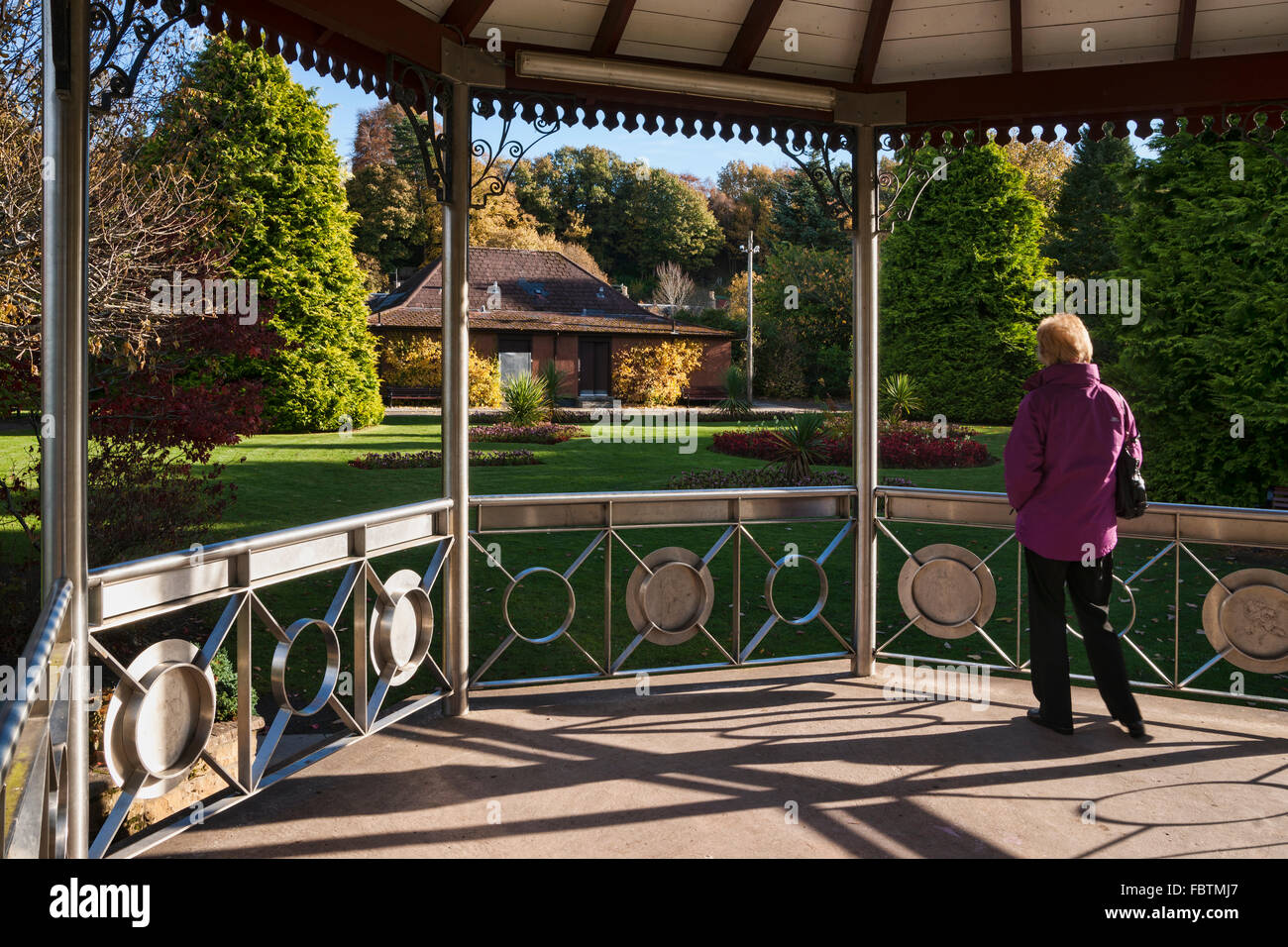 Bellfield park inverness autumn colours hires stock photography and