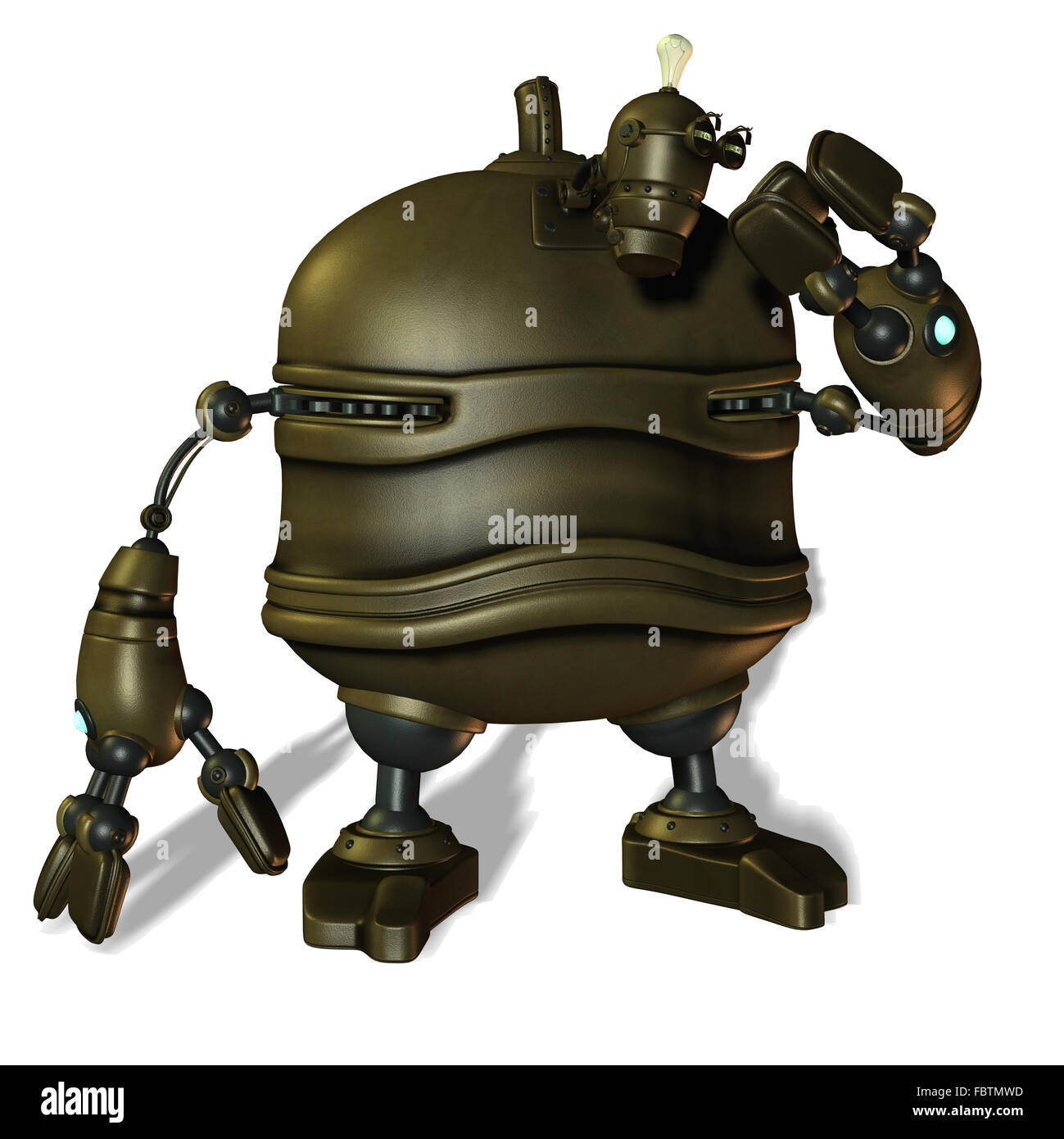 Artificial intelligence robots Cut Out Stock Images & Pictures - Alamy