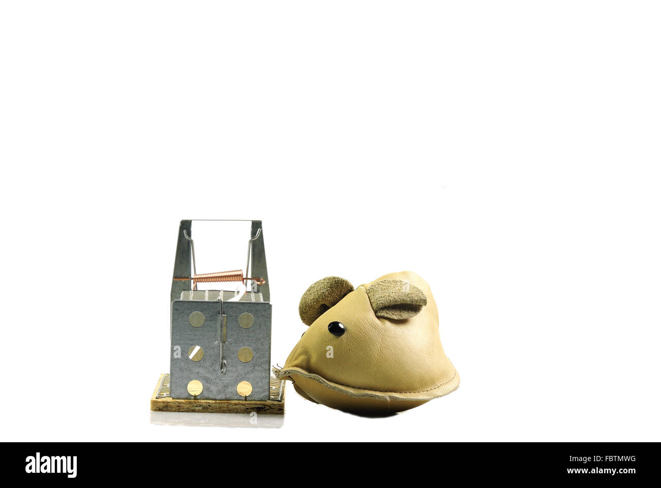 mouse trap Stock Photo