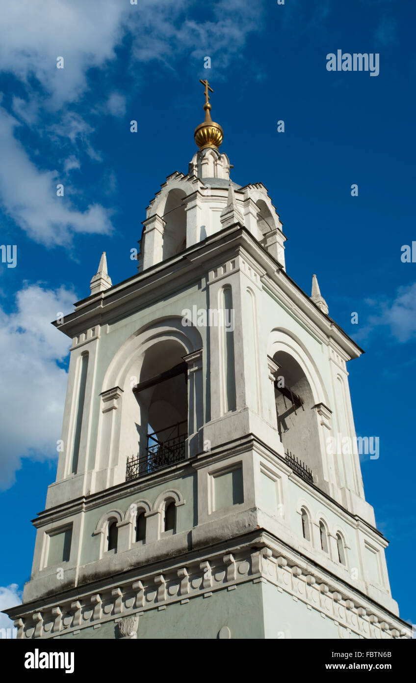 Bell tower of orthodox church Stock Photo - Alamy