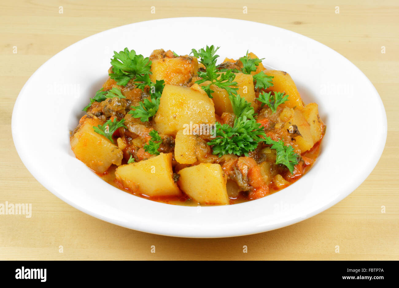Vegetarian Potato stew Stock Photo Alamy