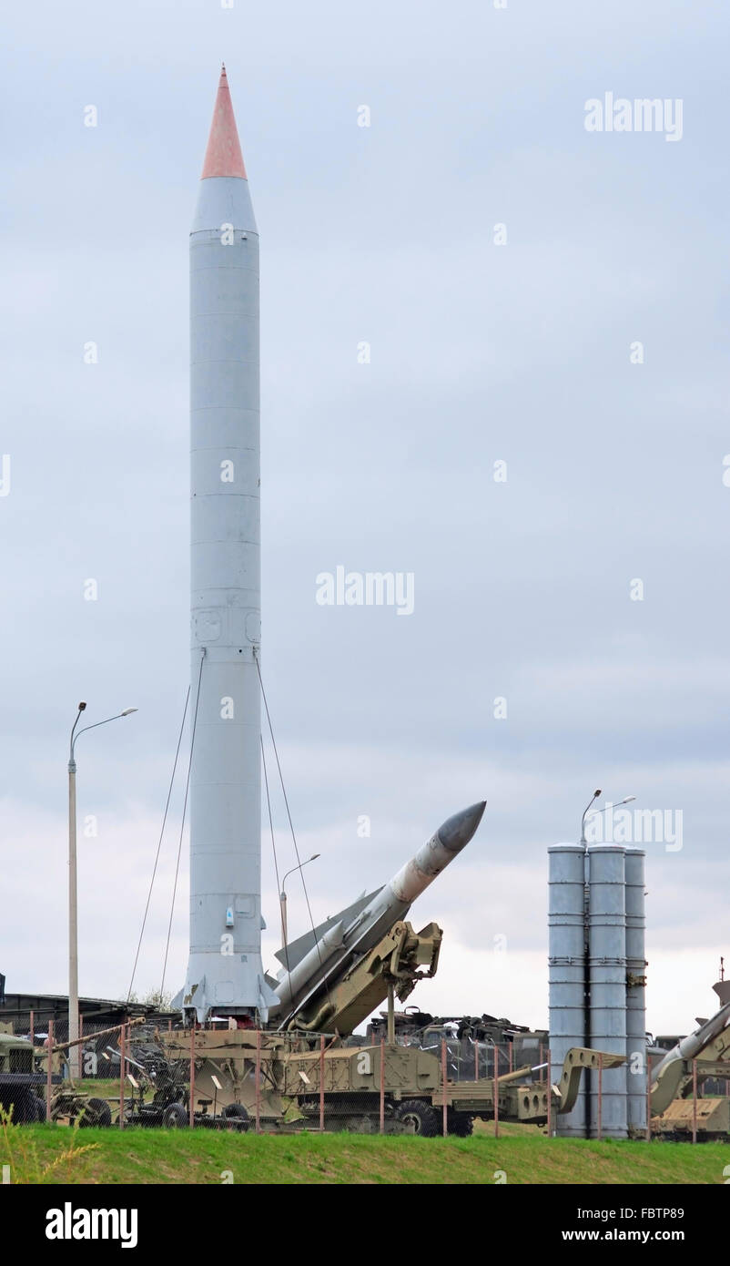 Military missiles Stock Photo