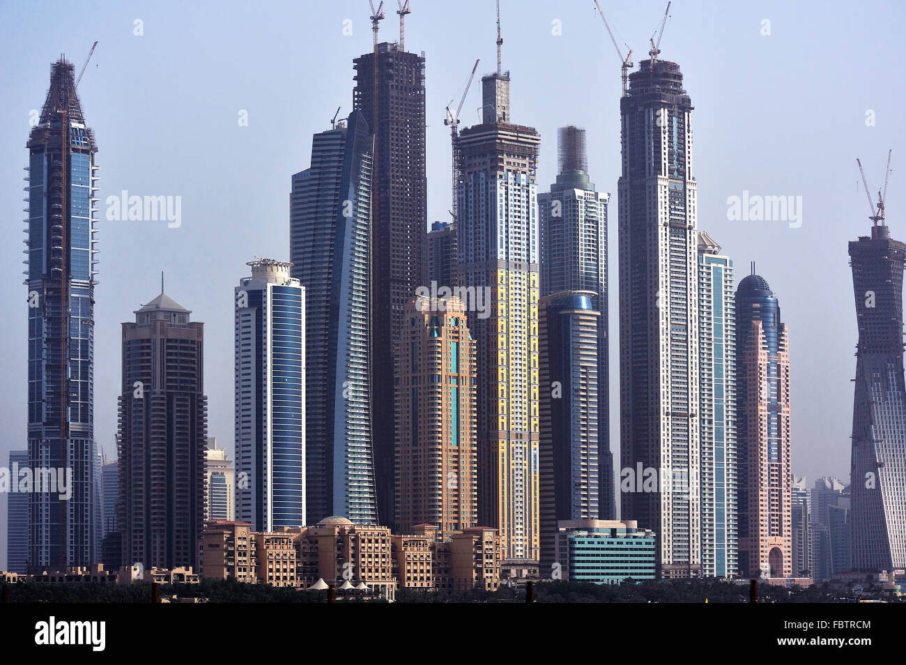 skyline Dubai Stock Photo