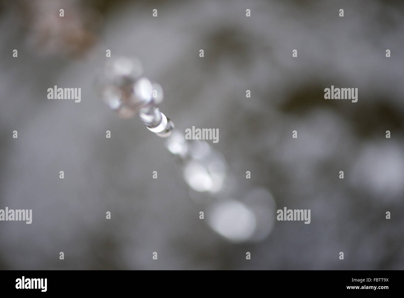 Splaashing water, blurred Stock Photo
