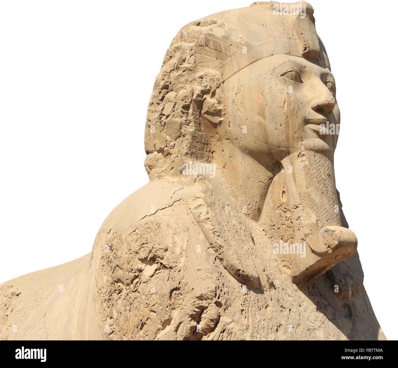 The Alabaster sphinx of Memphis, Egypt Stock Photo - Alamy