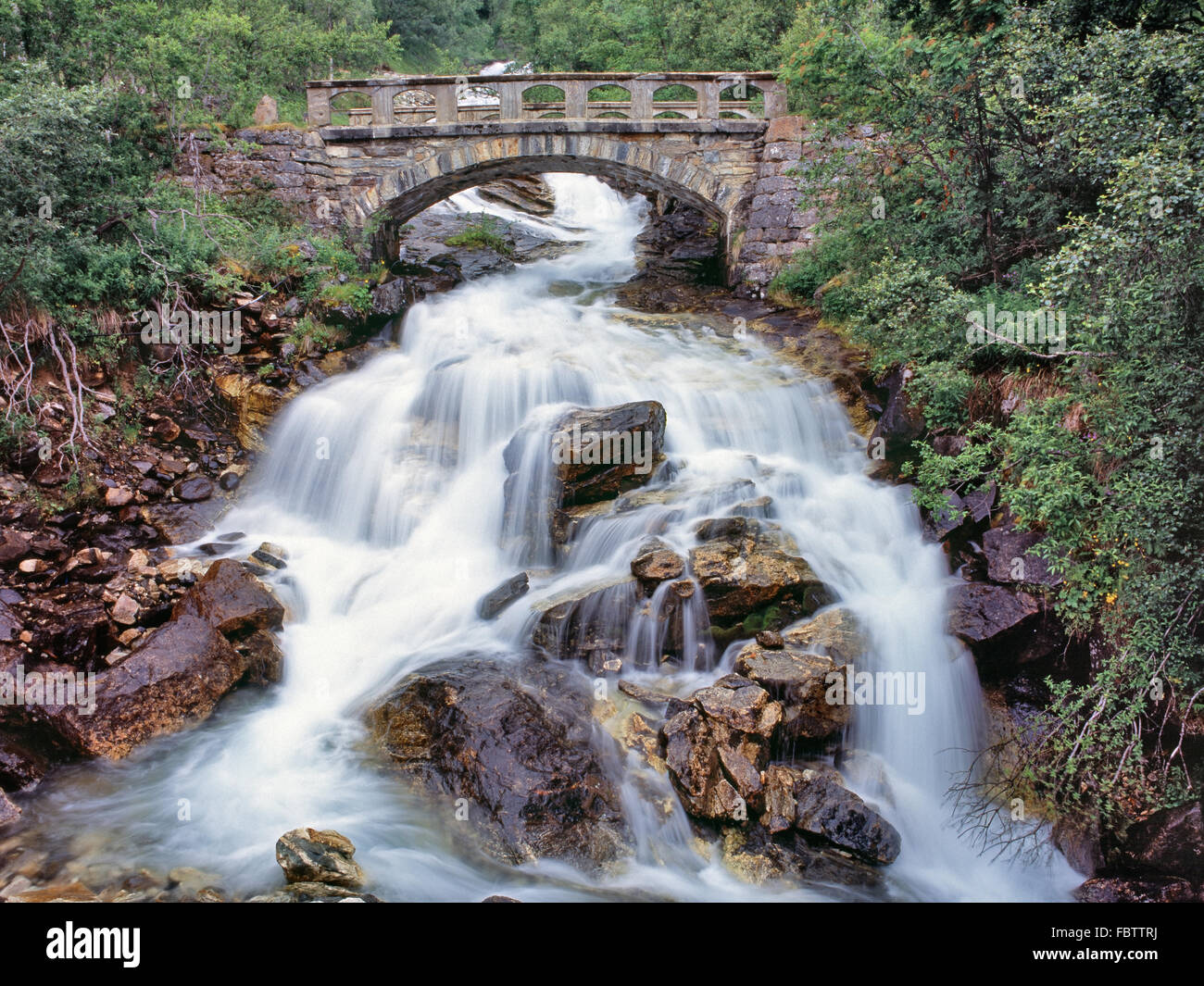 Old stone bridge over creek hi-res stock photography and images - Alamy