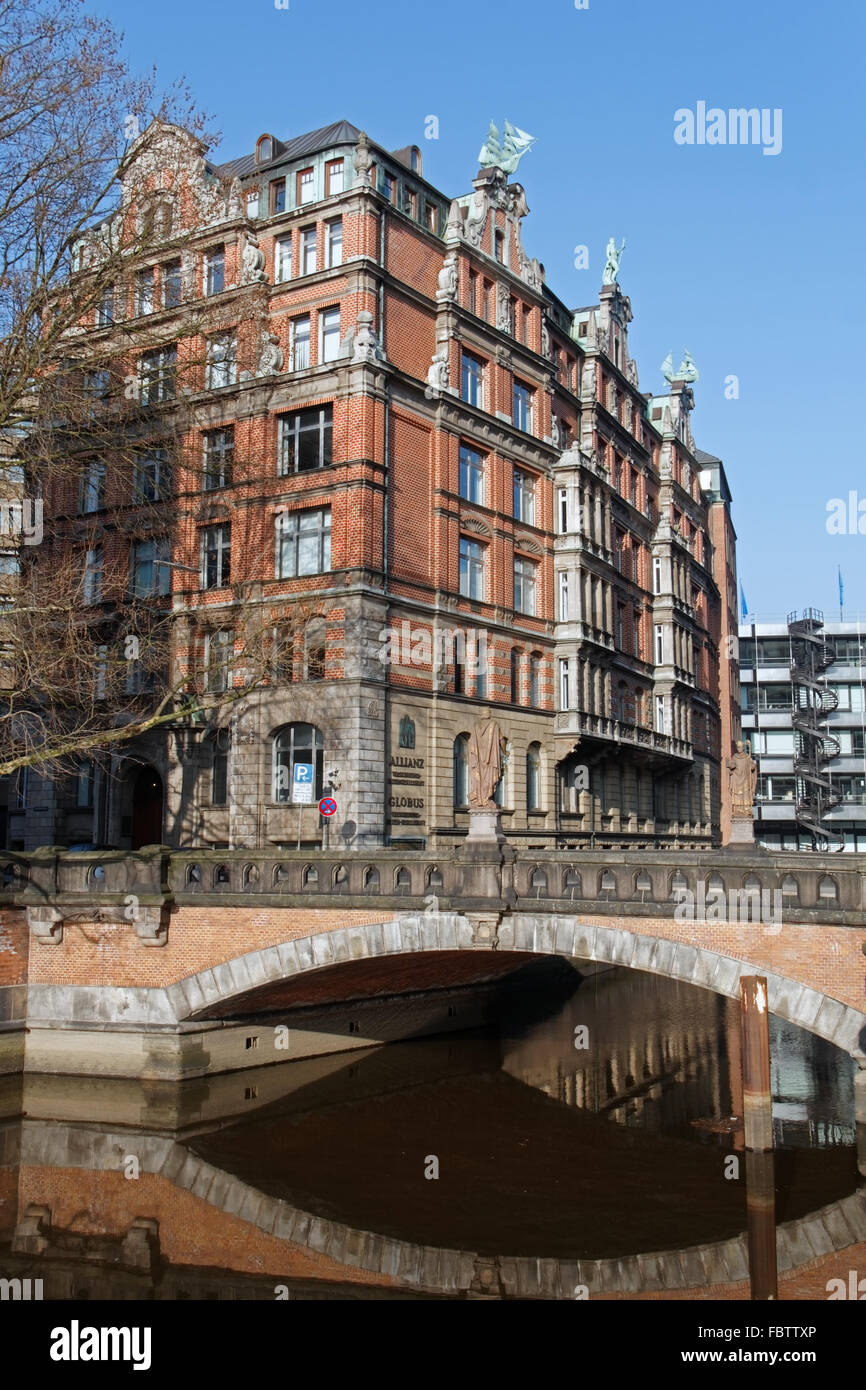 Globushof At The Trostbruecke In Hamburg Stock Photo 93359470 Alamy