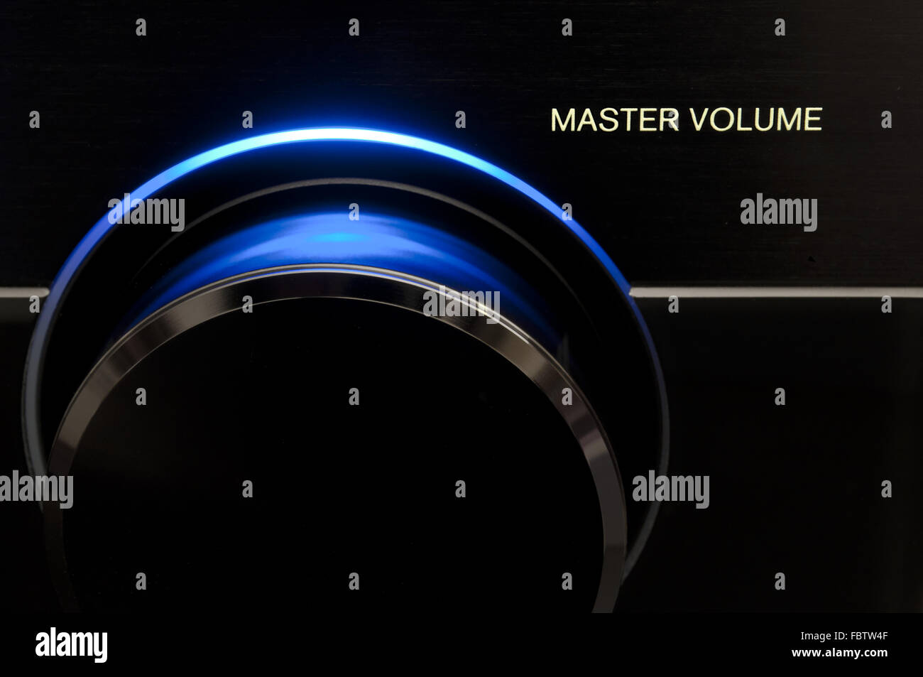 Master Volume Audio Stock Photo Alamy