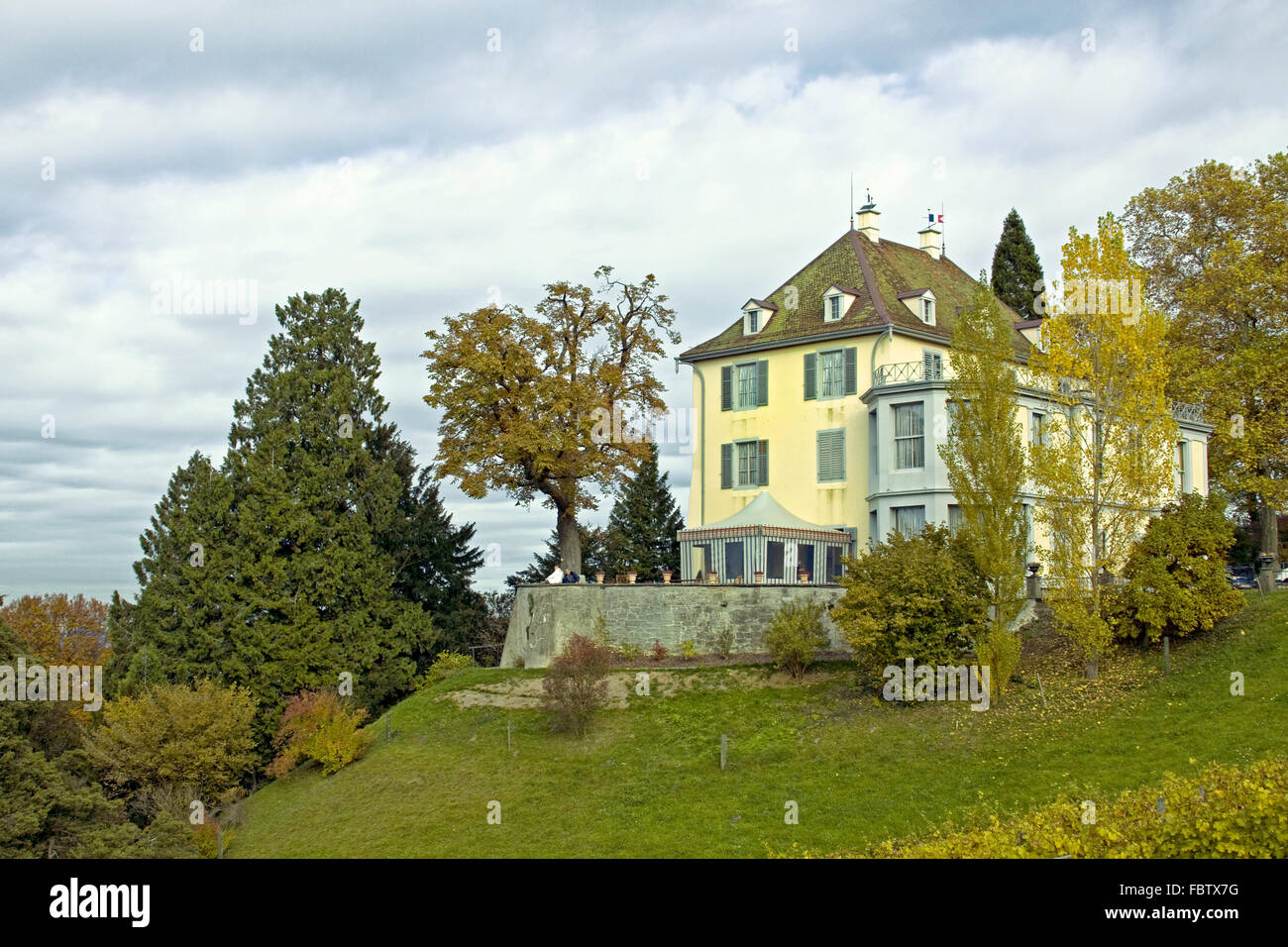 Castle Arenenberg with Napoleonmuseum, CH Stock Photo - Alamy