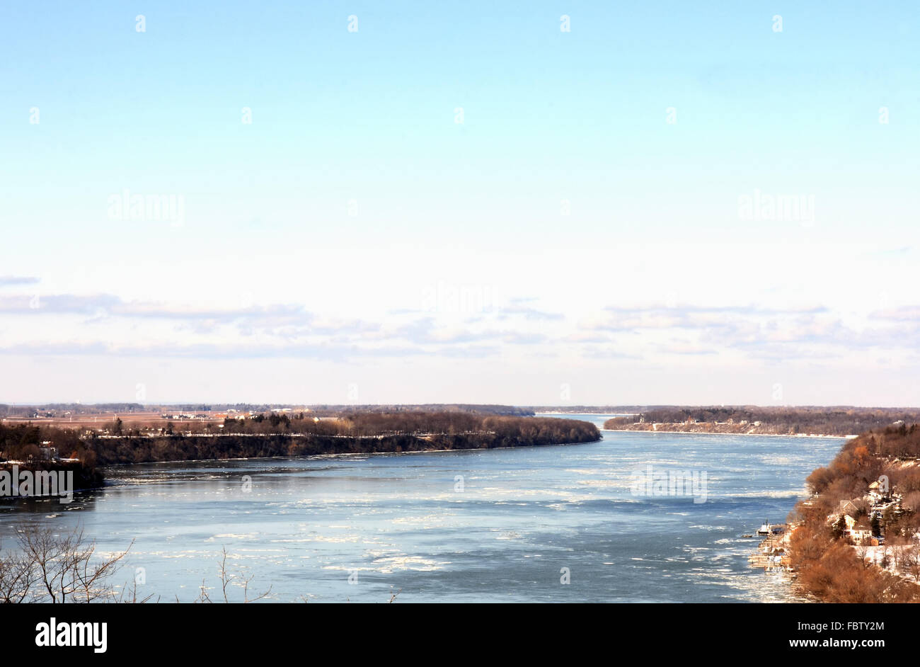 Niagara river. Stock Photo