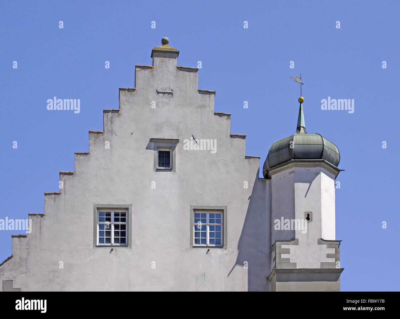 Austrians small castle Radolfzell Stock Photo