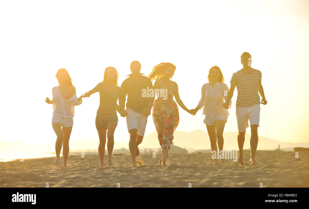 Young people friends together hi-res stock photography and images - Alamy