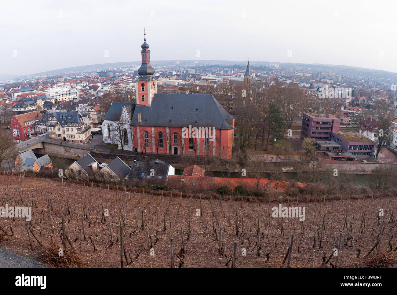 St. Paulus Church, Bad Kreuznach (Germany) Stock Photo