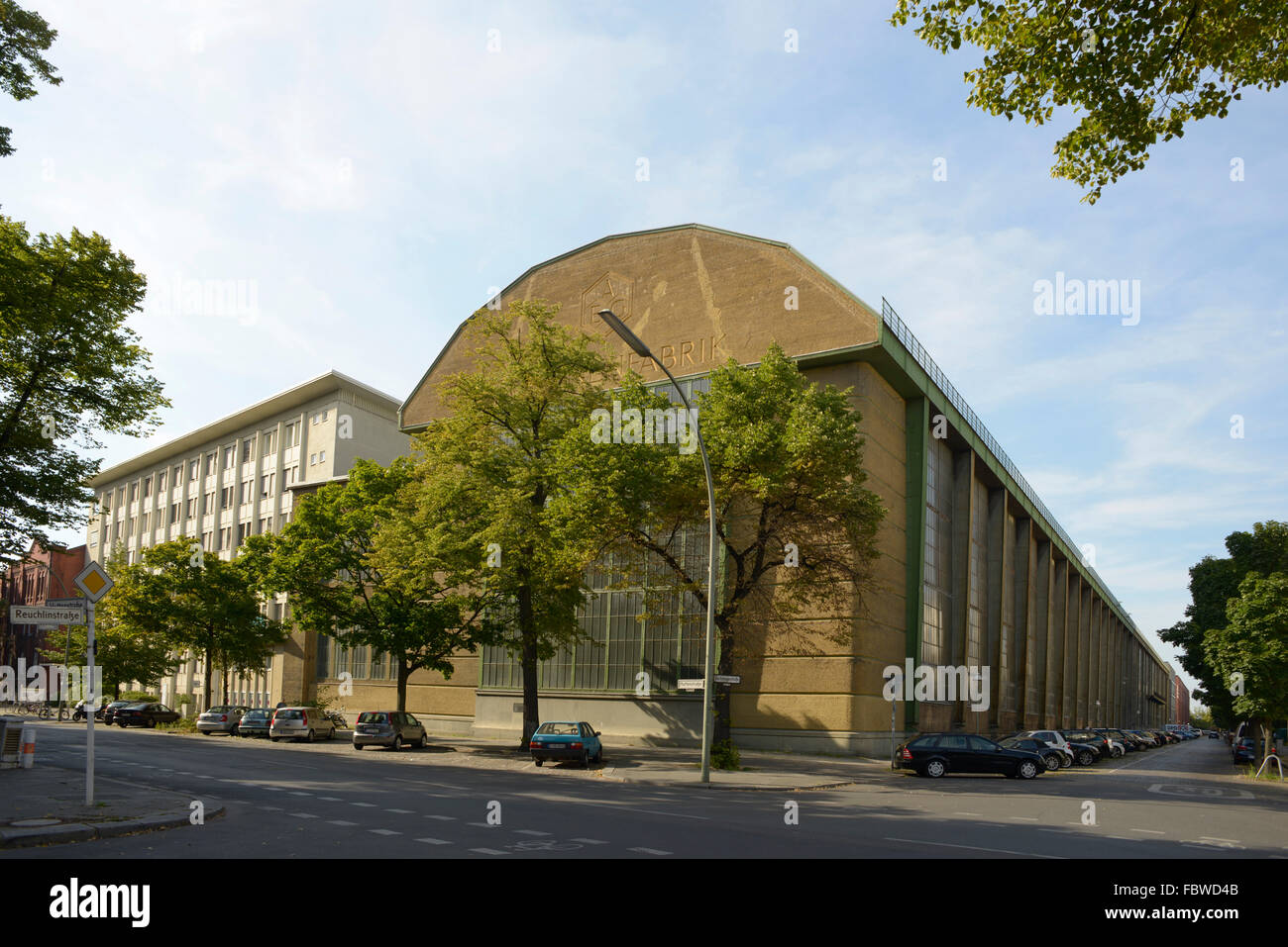 The Aeg Turbine Factory Designed By Peter Behrens Built In 1909 A Monumental Structure Of Steel Glass And Concrete Stock Photo Alamy