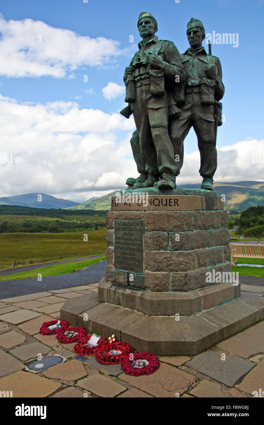 Scotland Spean Bridge Stock Photo Alamy
