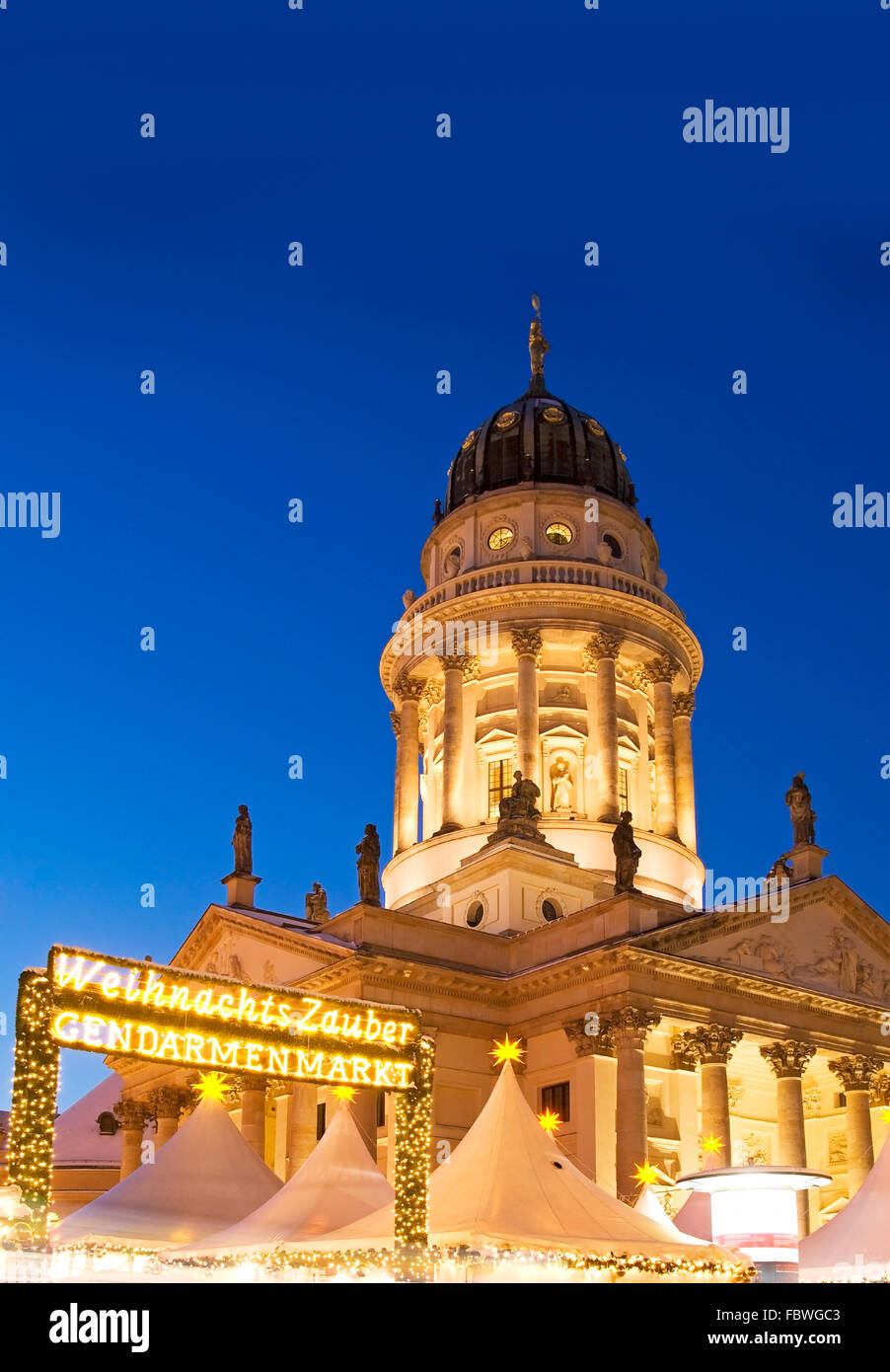 christmas market in berlin germany Stock Photo Alamy